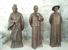 hj461 濱州歷史名人雕塑_玻璃鋼雕塑_濱州宏景雕塑有限公司